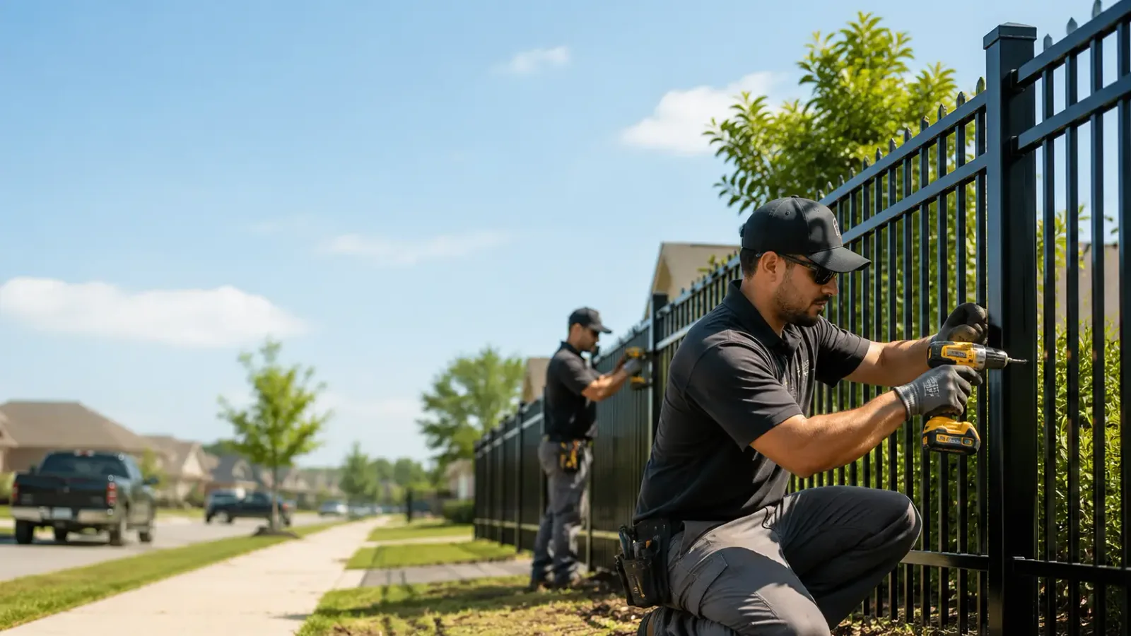 Metal Fence Installation in Bock, MN